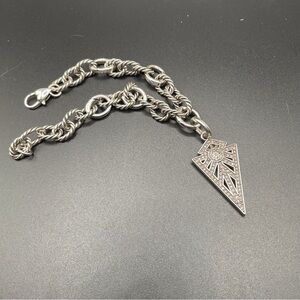 Brighton Amulet Silver Tone Charm Bracelet NWOT